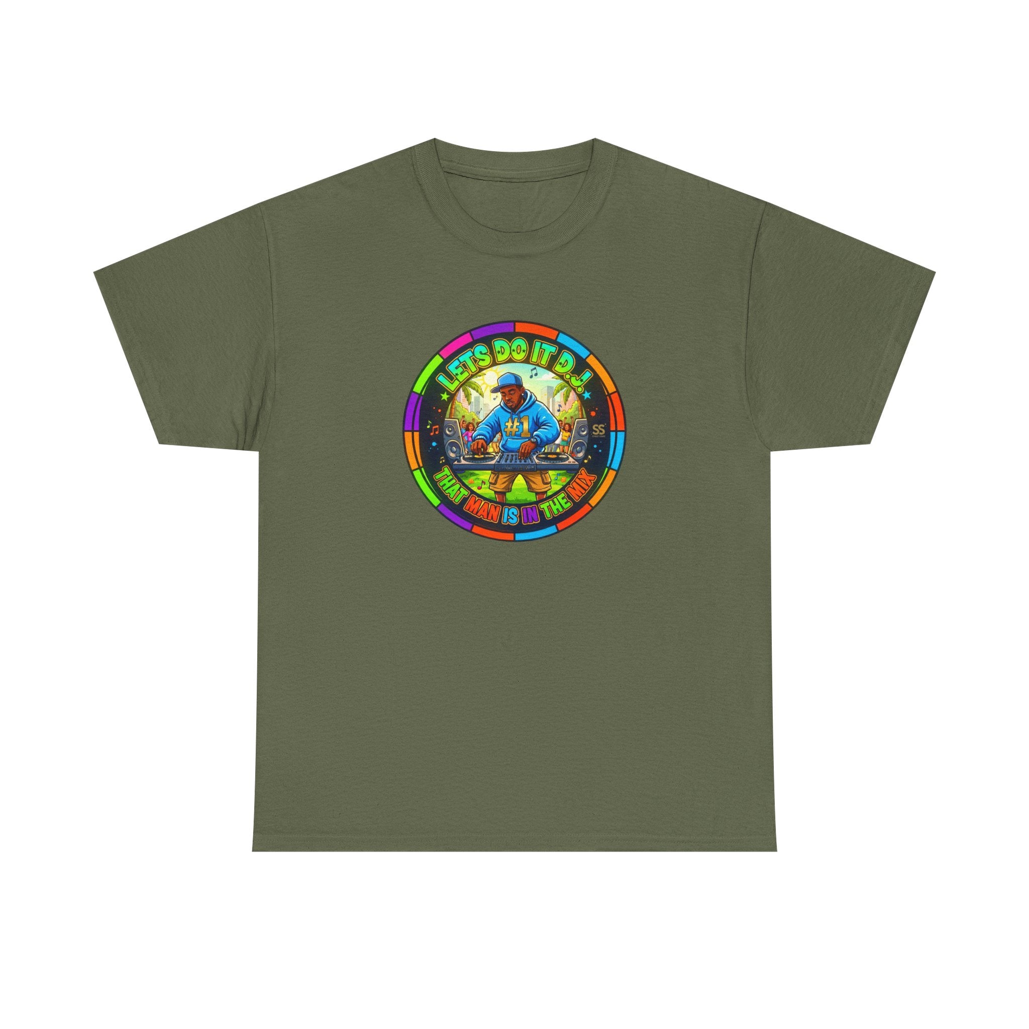 T-Shirt — "Let's Do It Dj!" Retro Camper Road Trip Graphic Tee