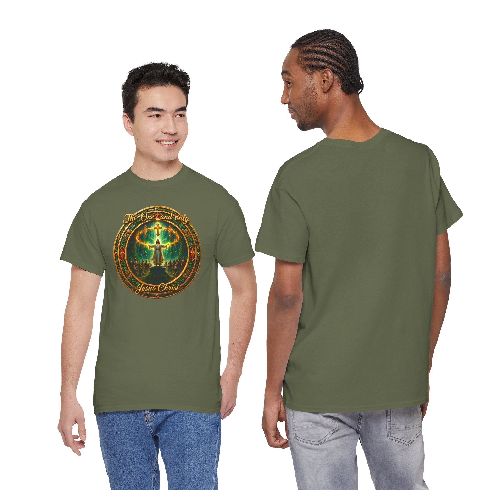 T-Shirt — "The One And Only Jesus Christ ” Spiritual Faith Tee