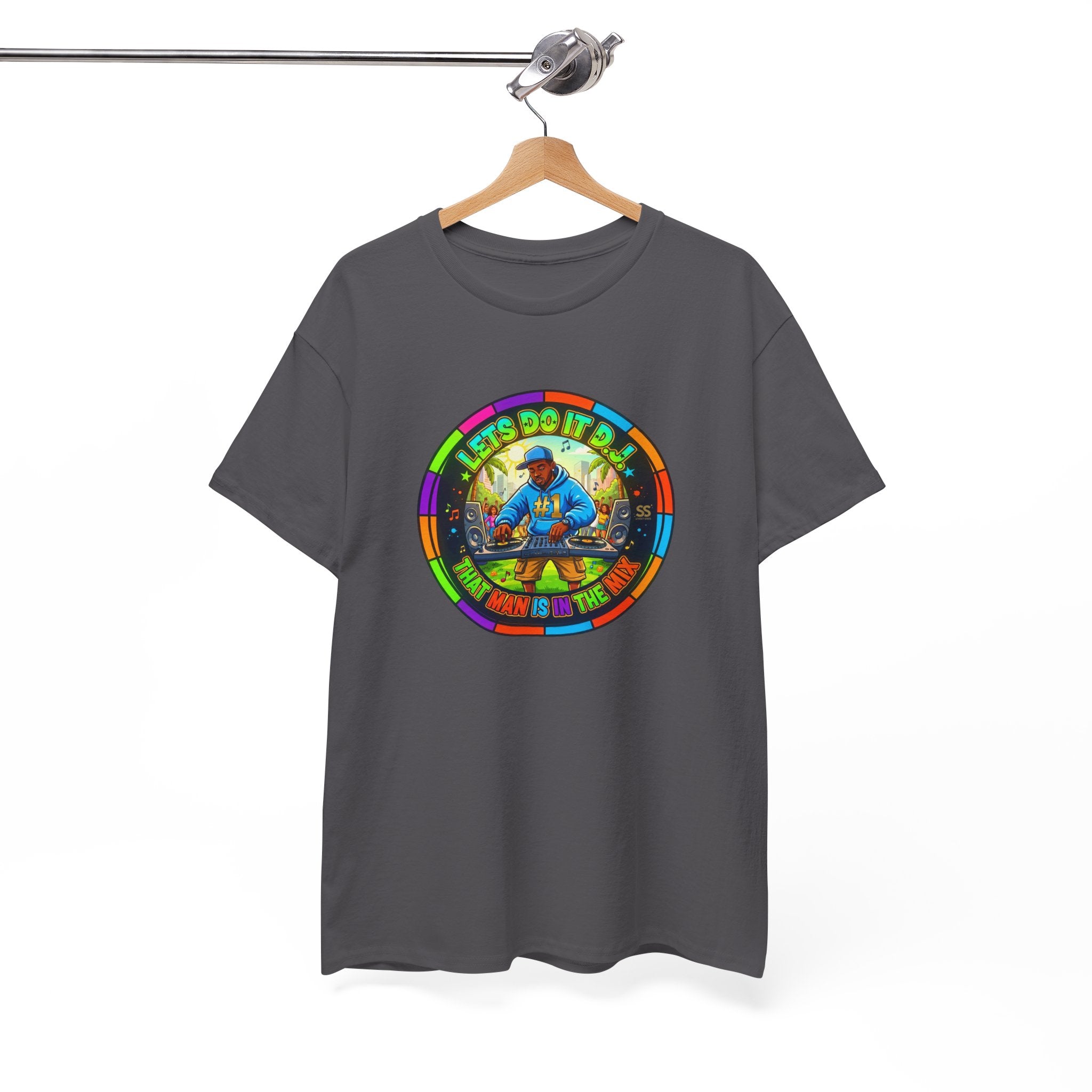 T-Shirt — "Let's Do It Dj!" Retro Camper Road Trip Graphic Tee