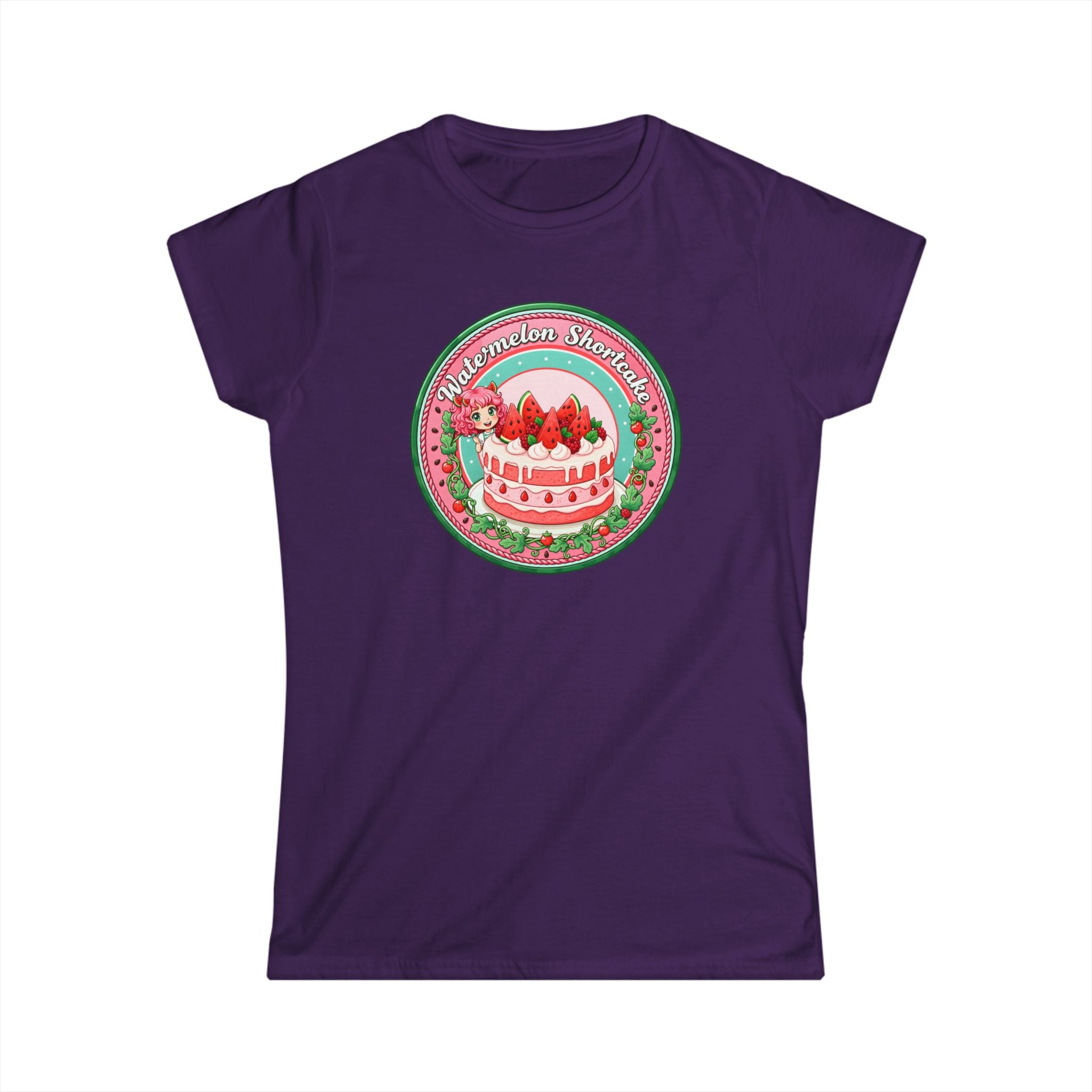 "Watermelon Shortcake" Vintage Badge T-Shirt