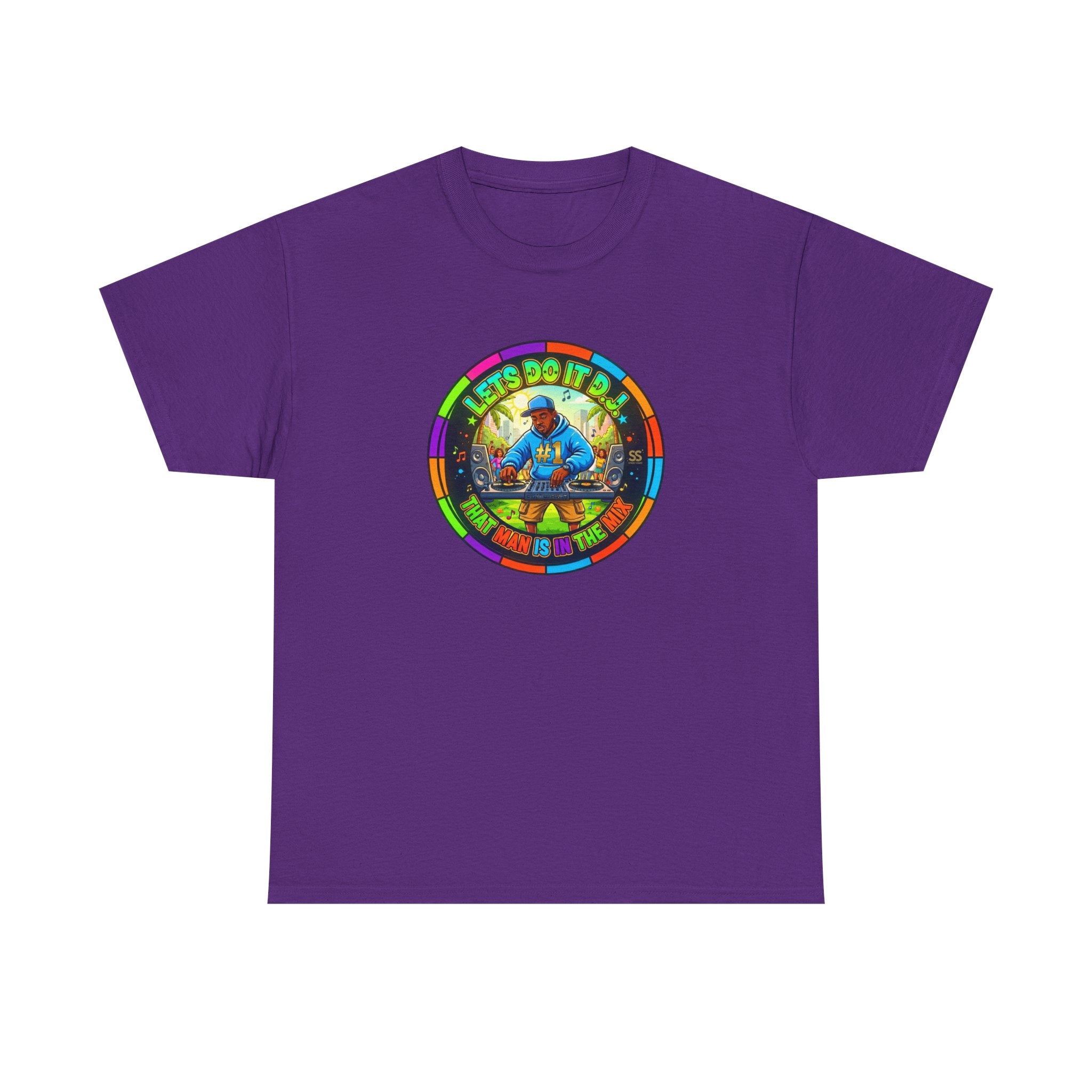 T-Shirt — "Let's Do It Dj!" Retro Camper Road Trip Graphic Tee