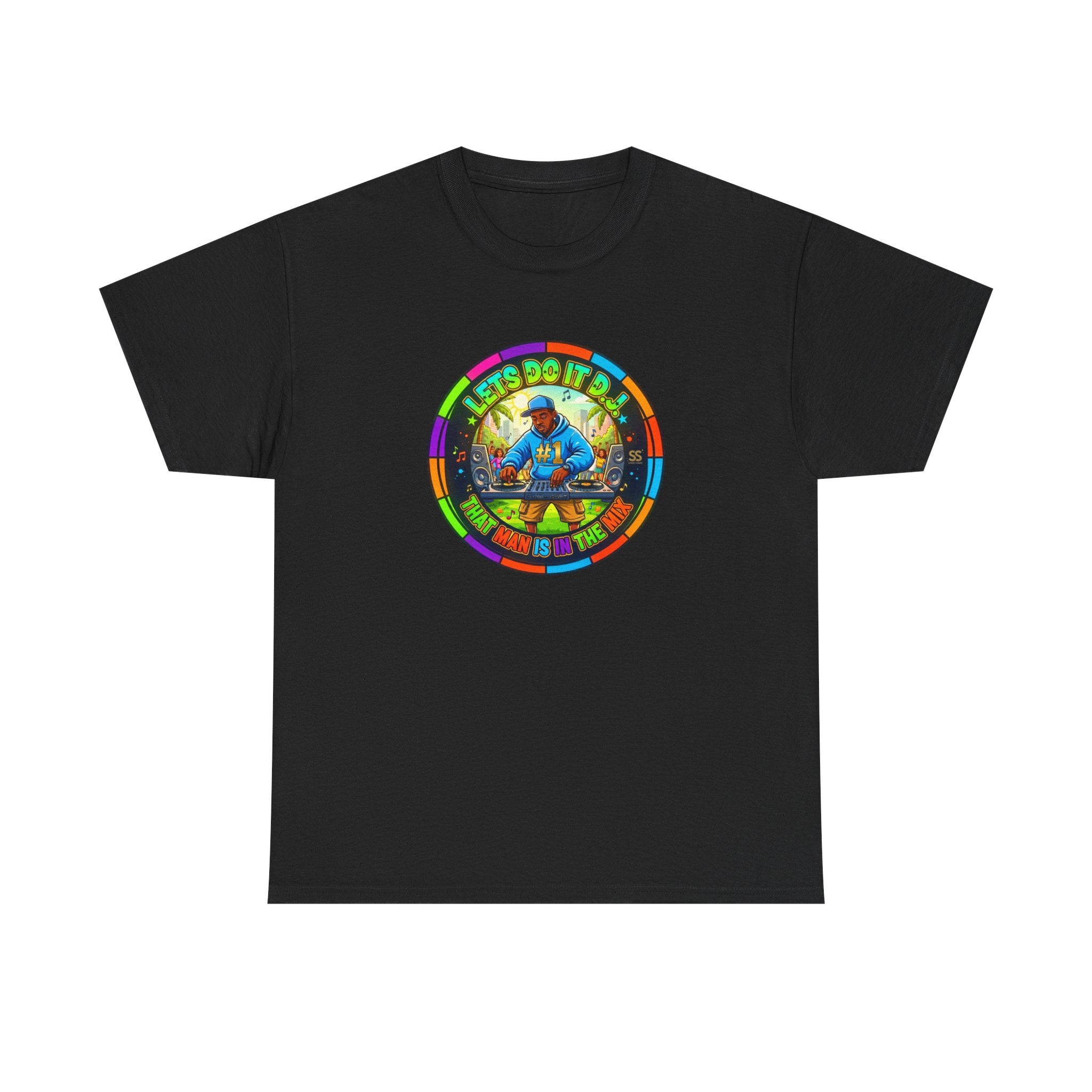T-Shirt — "Let's Do It Dj!" Retro Camper Road Trip Graphic Tee