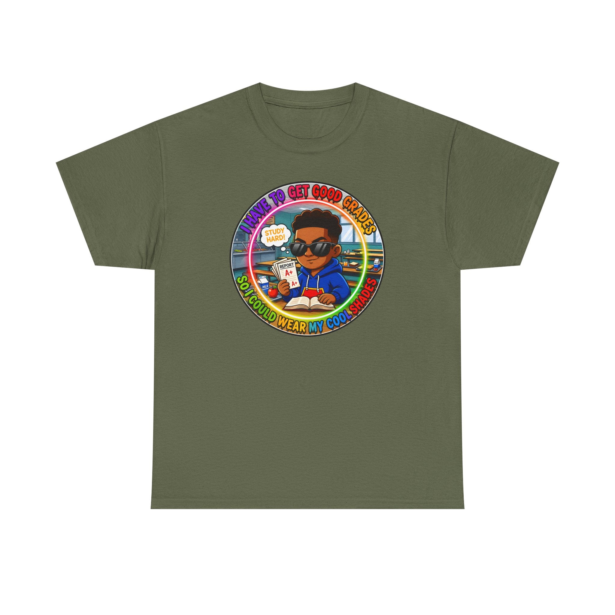 Retro 'I Have To Get Good Grades' Graphic Tee