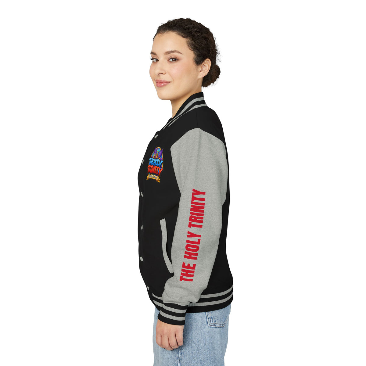 Letterman Jacket — "The Holy Trinity" Christian Varsity Jacket