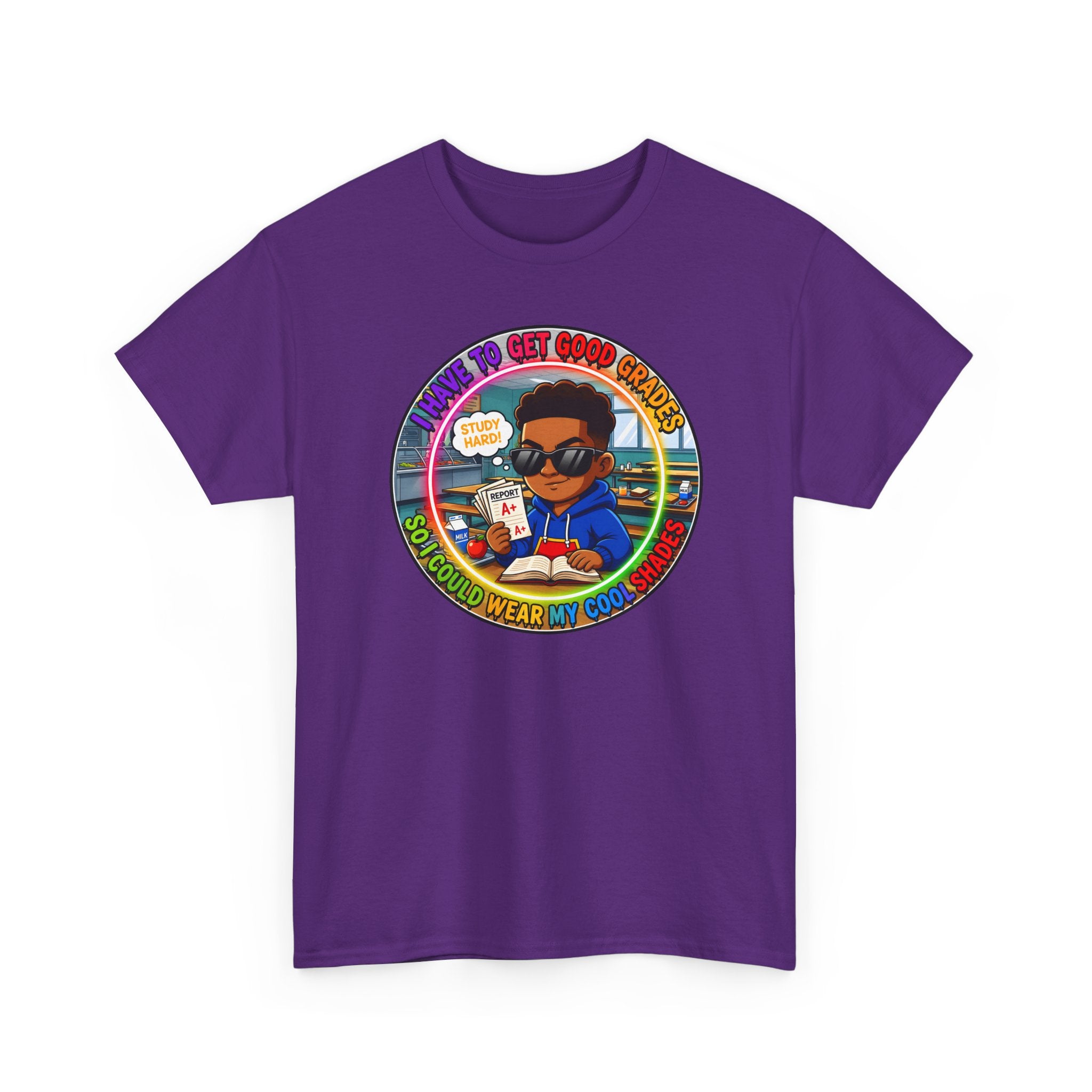 Retro 'I Have To Get Good Grades' Graphic Tee
