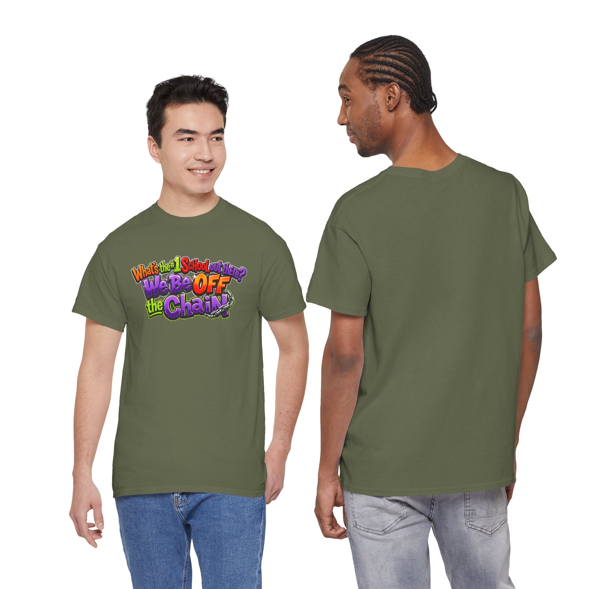 "What's The #1 School Out There" T-Shirt — Funny Retro School Quote Tee