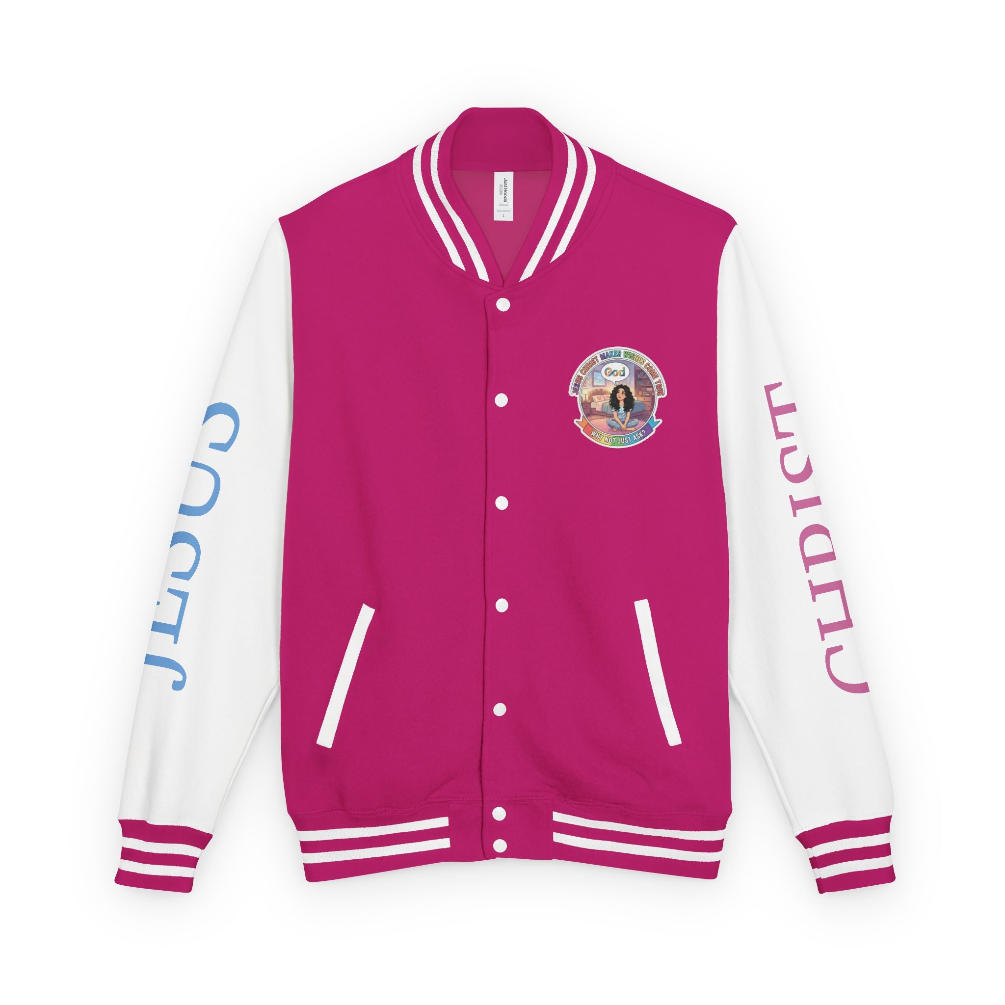 Spiritual Soul Seeker – "Why not just ask"  — Retro Gamer Club Varsity Jacket