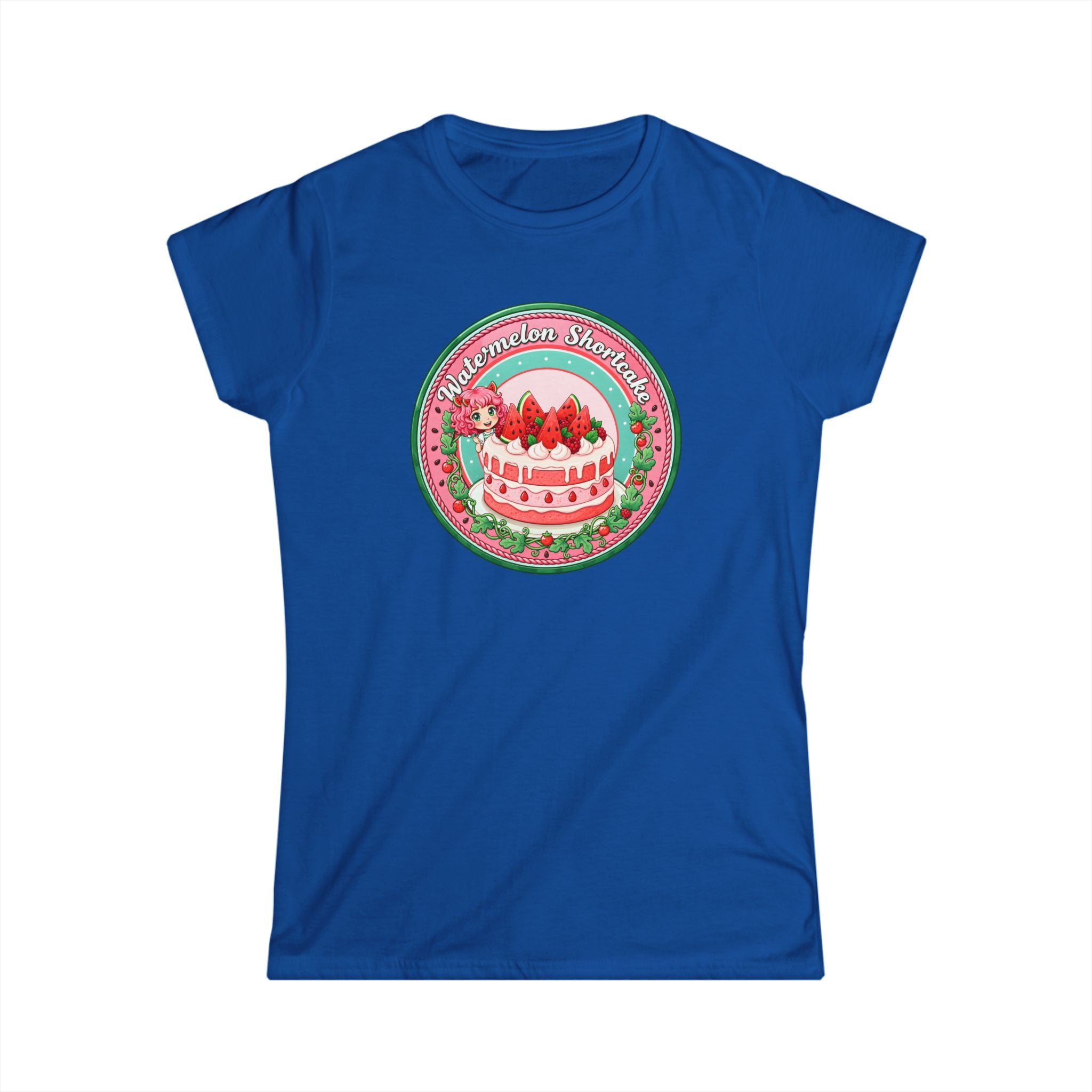 "Watermelon Shortcake" Vintage Badge T-Shirt