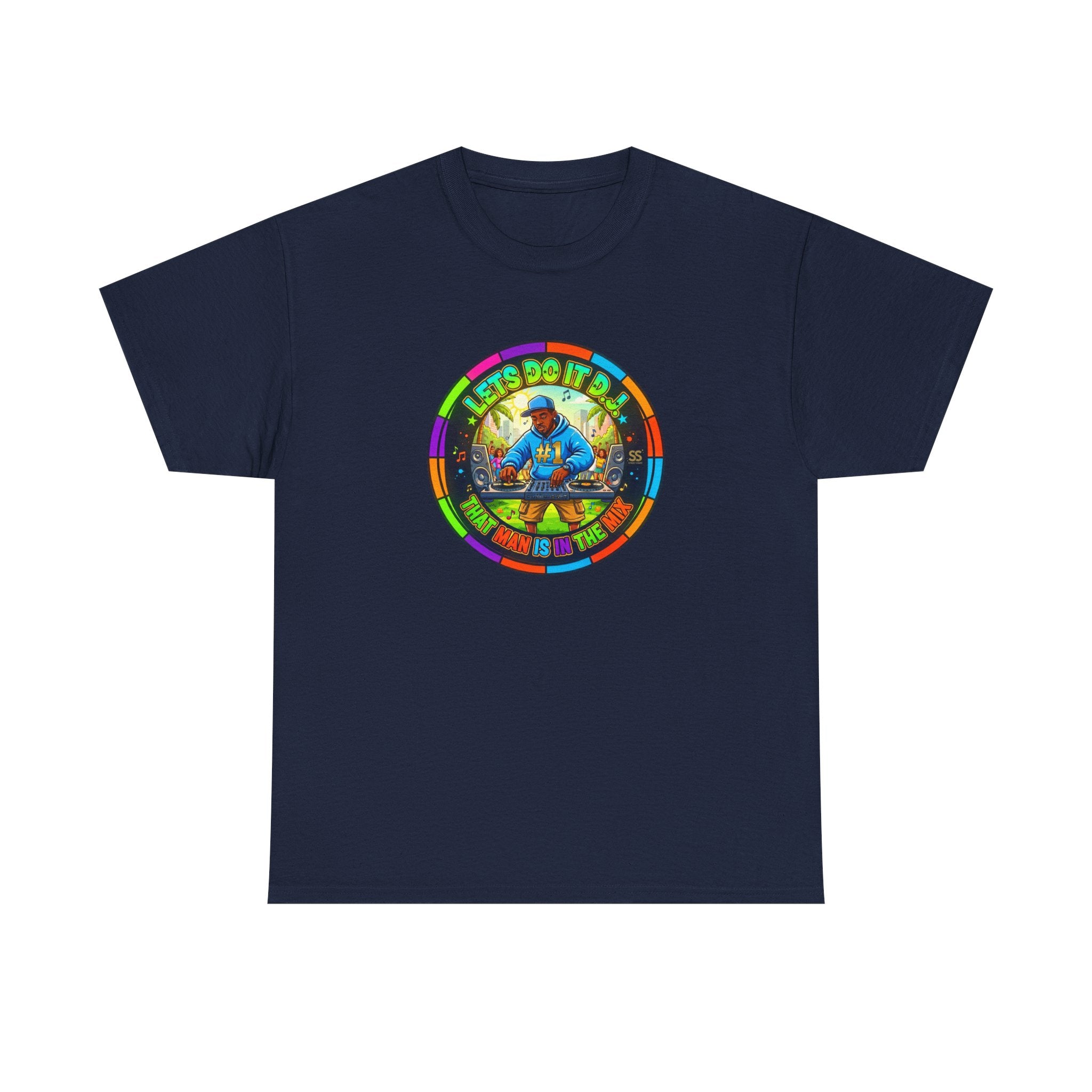 T-Shirt — "Let's Do It Dj!" Retro Camper Road Trip Graphic Tee