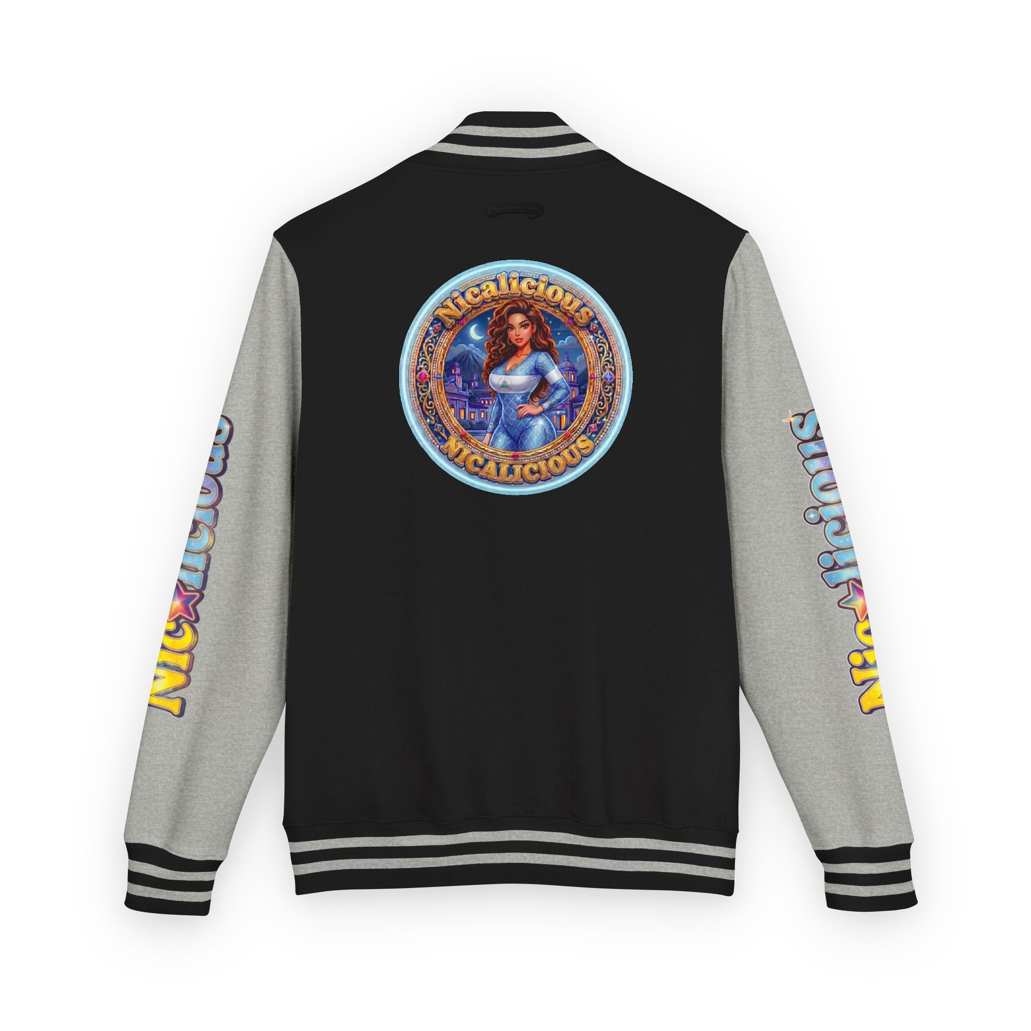 "Nicalicious" Letterman Jacket — Retro Varsity Jacket