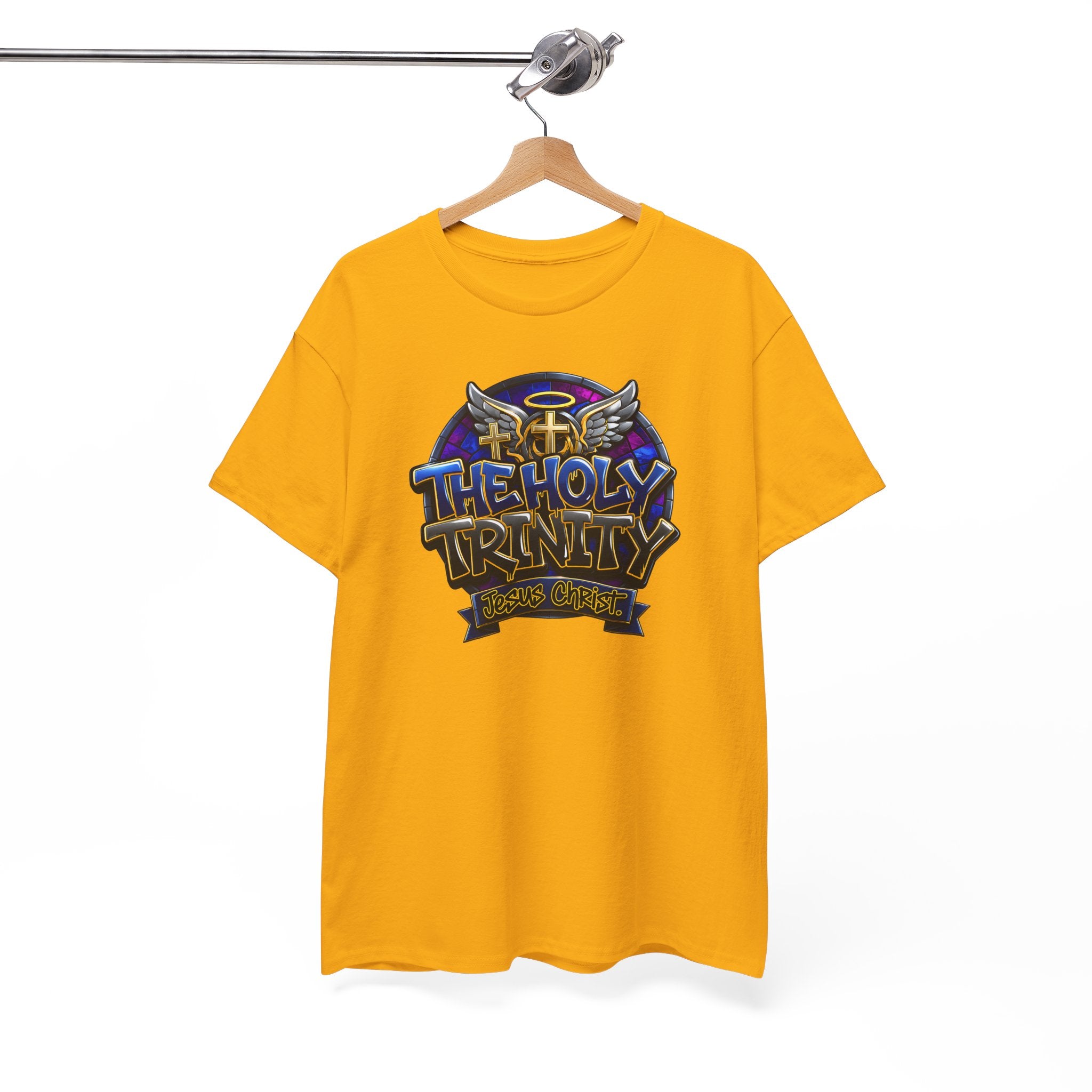 The Holy Trinity Tee — Christian Faith Graphic T-Shirt