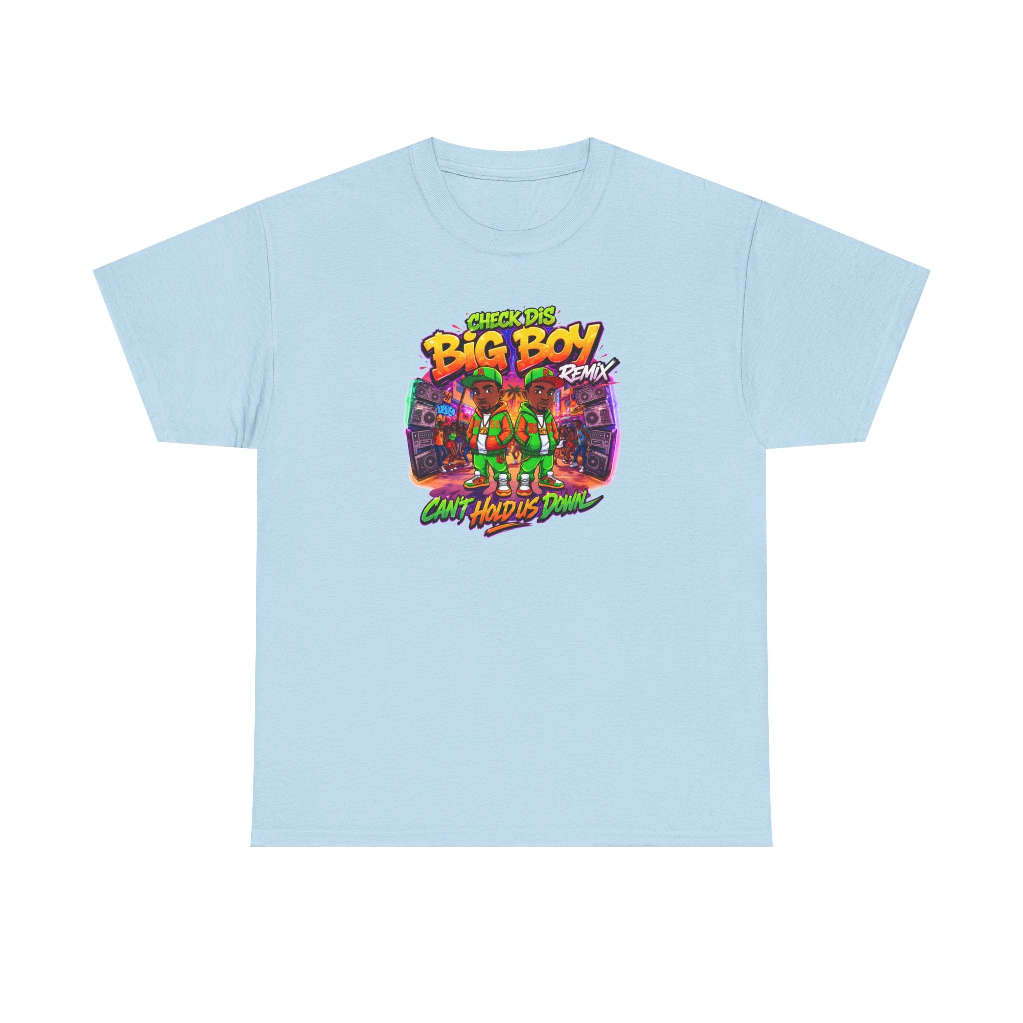 T-Shirt — " Check Dis Big Boy Remix" Retro Arcade Graphic Tee