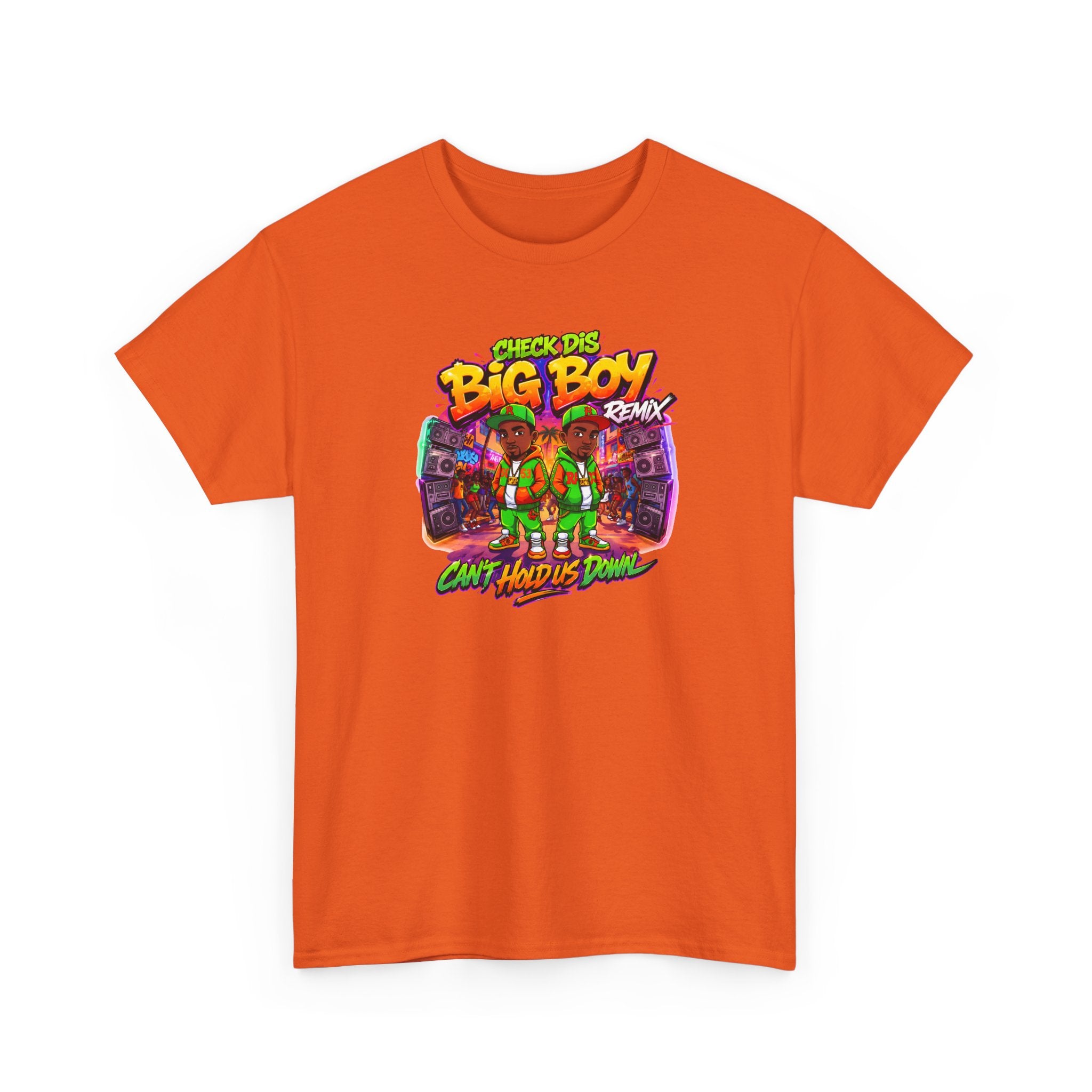 T-Shirt — " Check Dis Big Boy Remix" Retro Arcade Graphic Tee