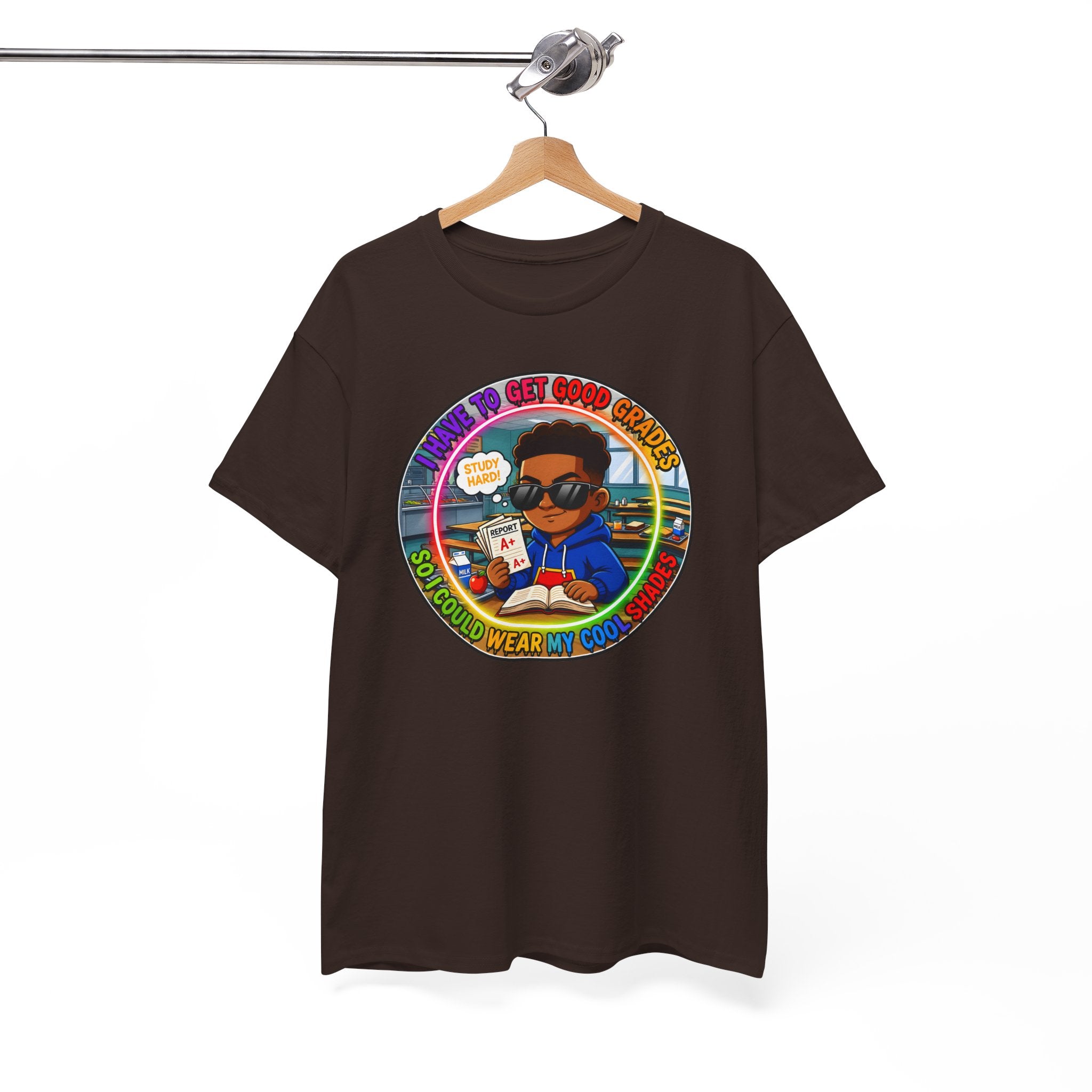 Retro 'I Have To Get Good Grades' Graphic Tee