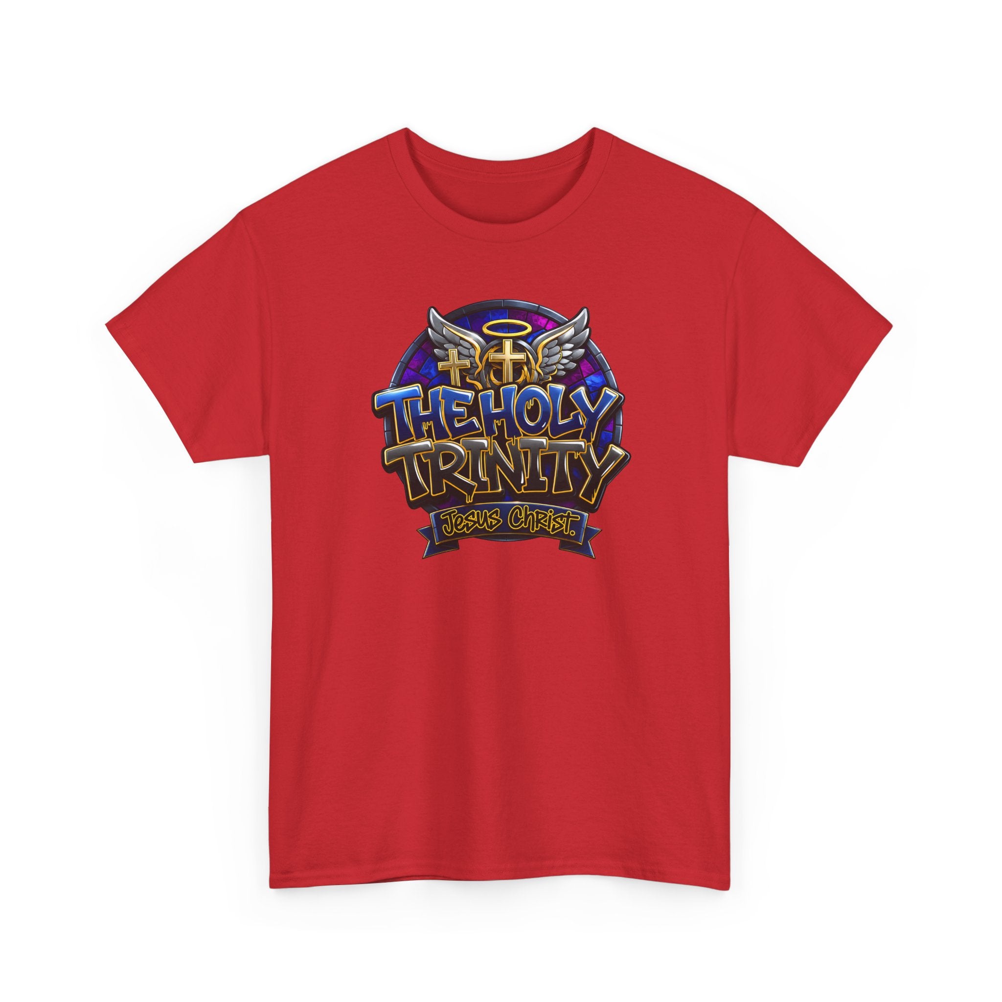The Holy Trinity Tee — Christian Faith Graphic T-Shirt