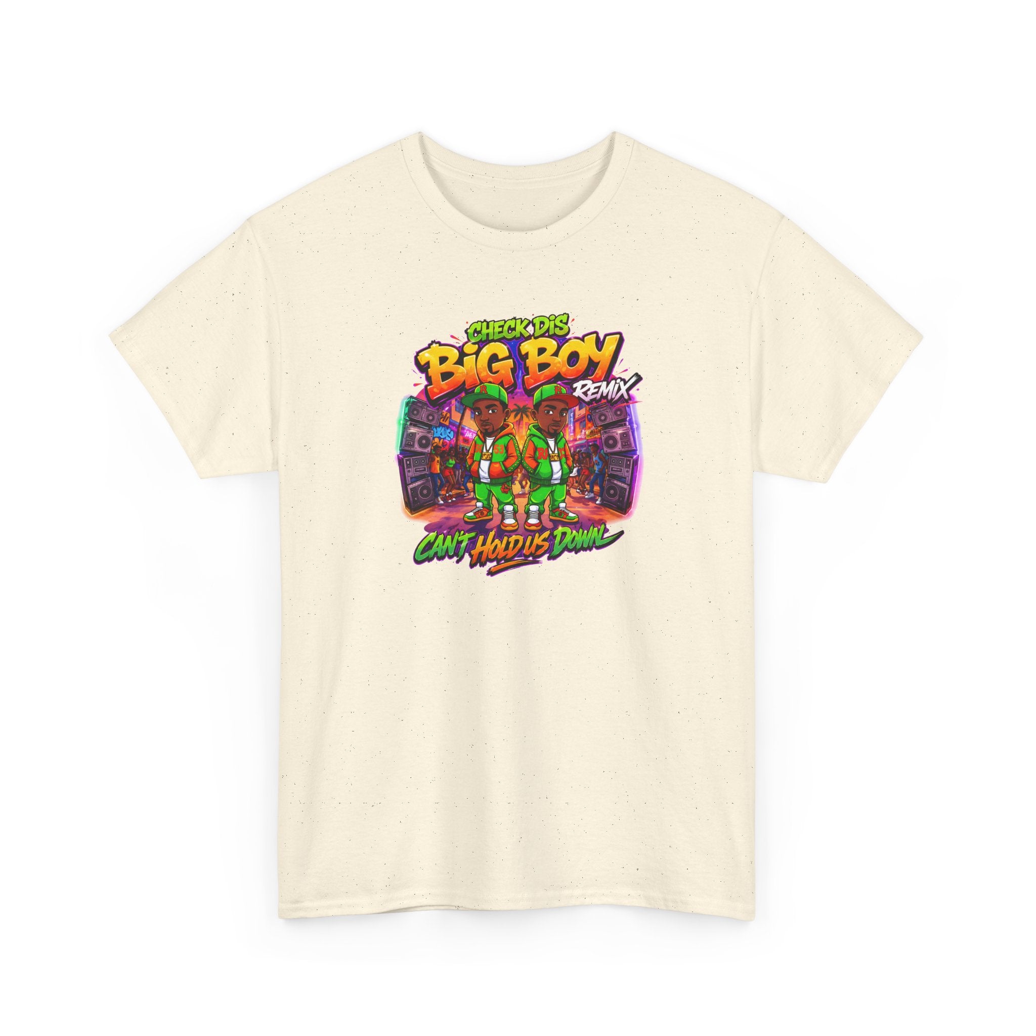 T-Shirt — " Check Dis Big Boy Remix" Retro Arcade Graphic Tee