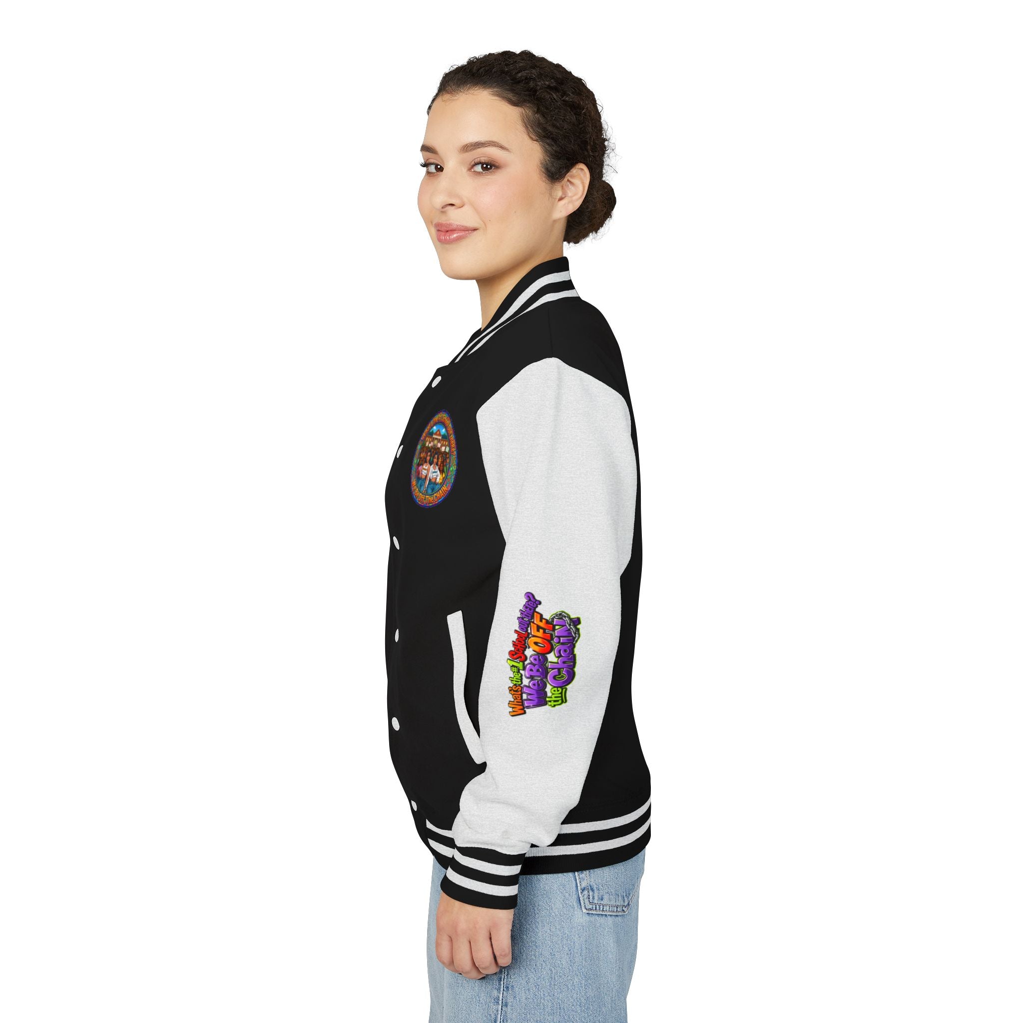 Letterman Jacket — Retro High School Crew Design (We’ll Be Off the Chain)