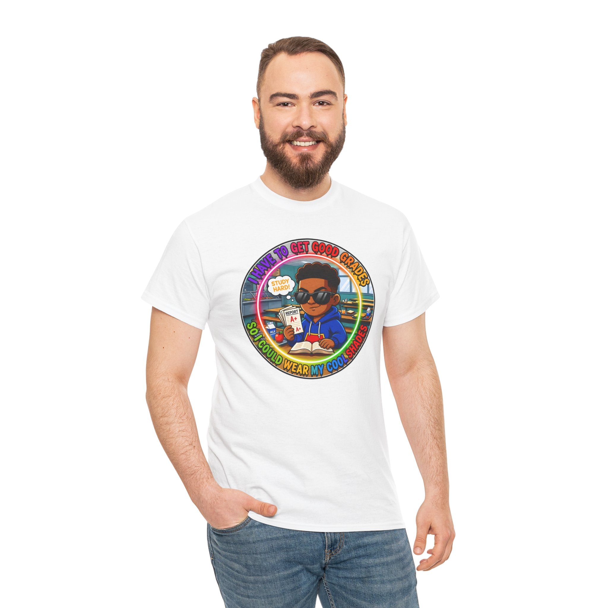 Retro 'I Have To Get Good Grades' Graphic Tee