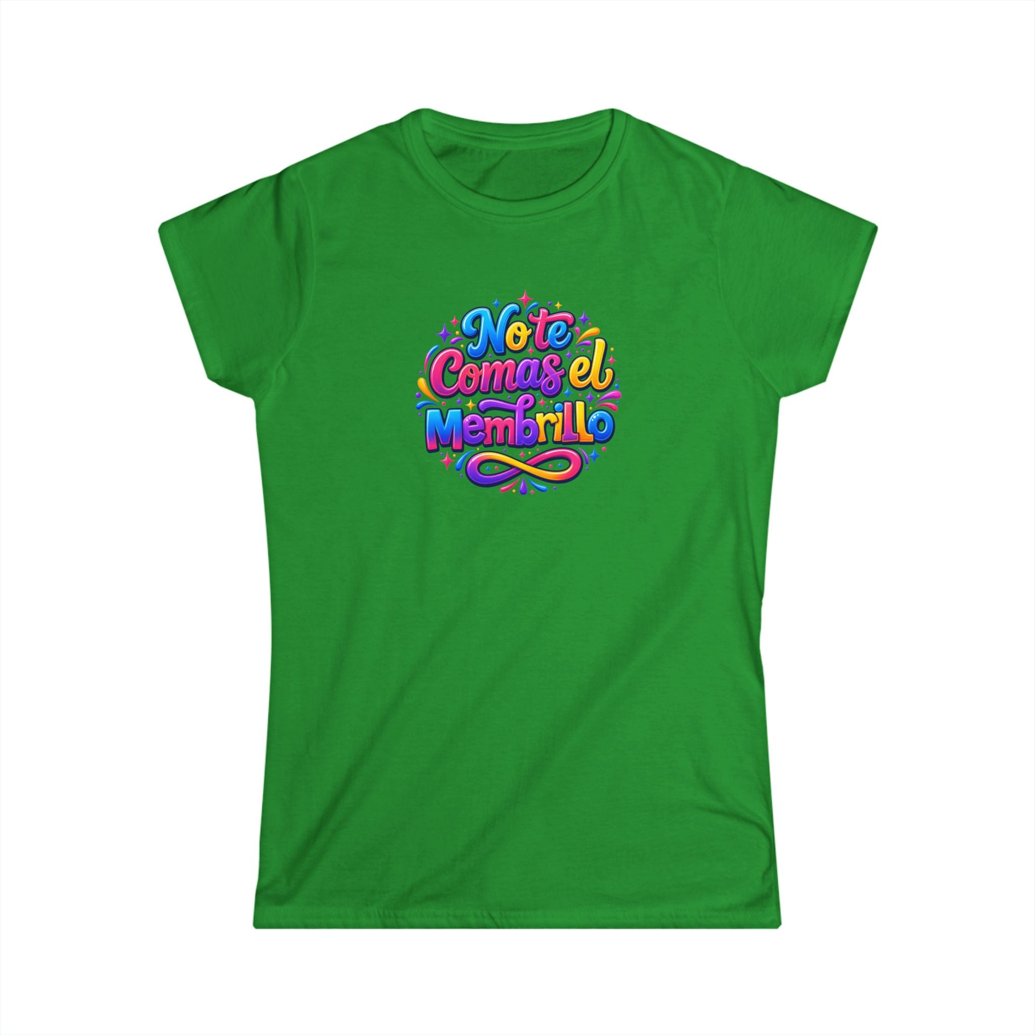 Women's Tee - 'No Te Comes el Mambo' Colorful Spanish Phrase Graphic