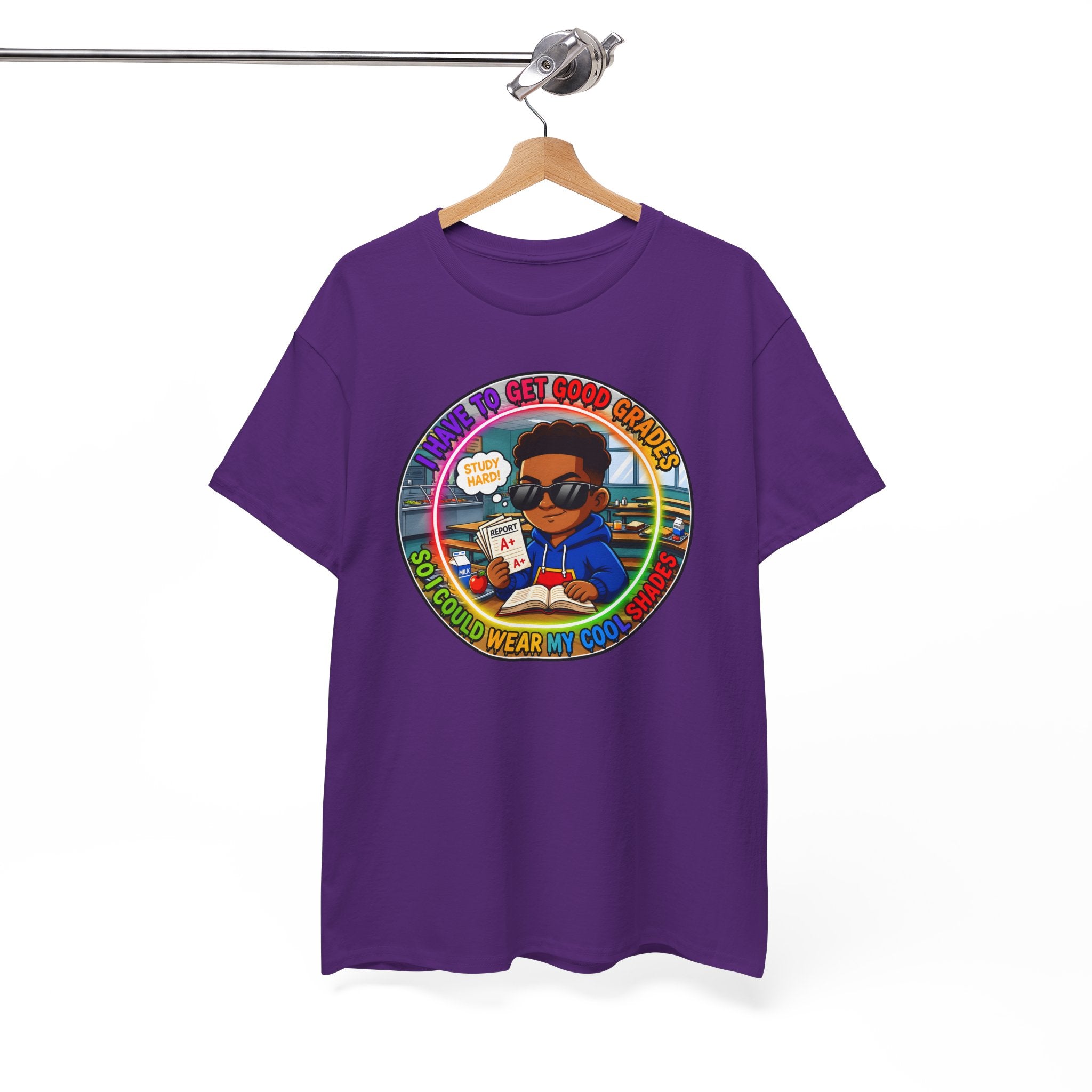Retro 'I Have To Get Good Grades' Graphic Tee