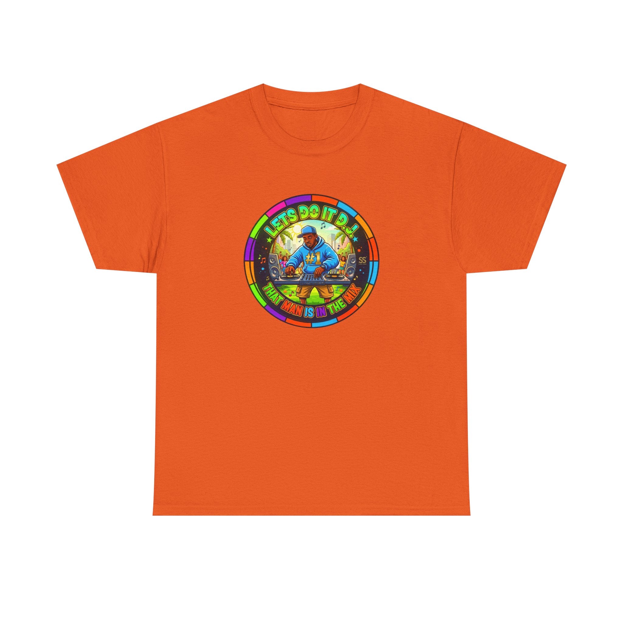 T-Shirt — "Let's Do It Dj!" Retro Camper Road Trip Graphic Tee