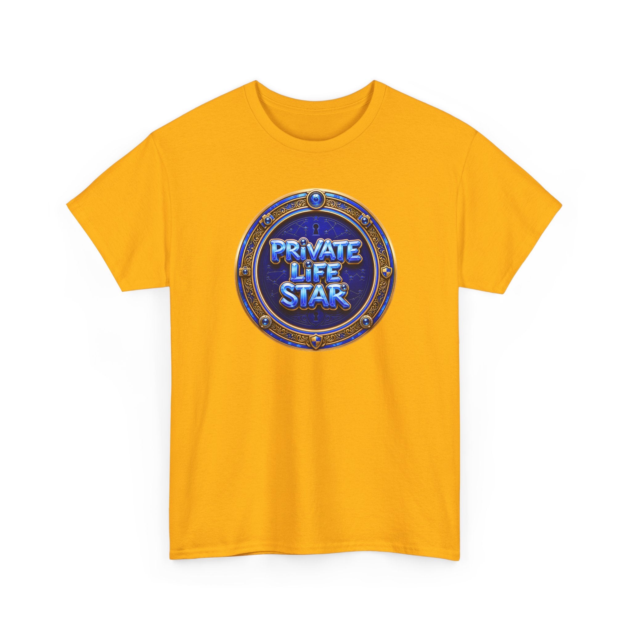 "Private Life Star" T-Shirt — Retro Badge Graphic Tee
