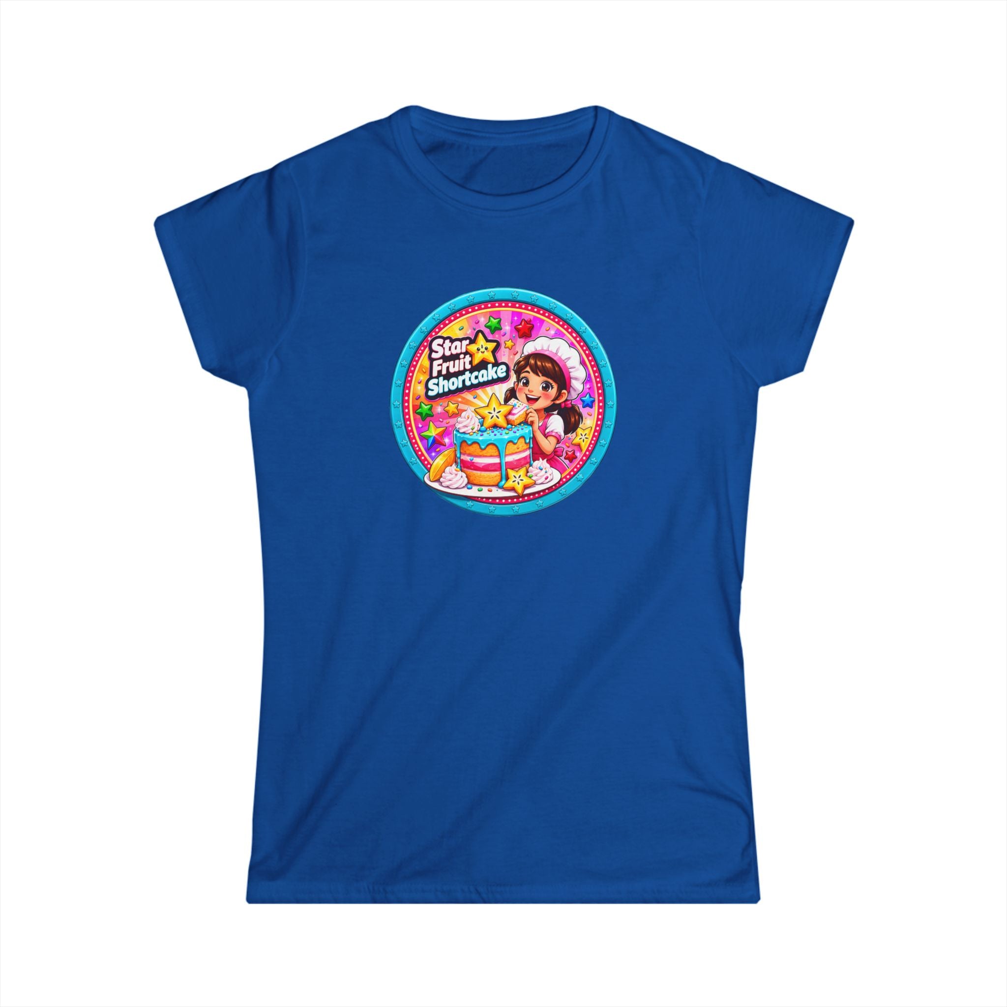 "Fruit Shortcake" Graphic Tee —  Retro Circle Design