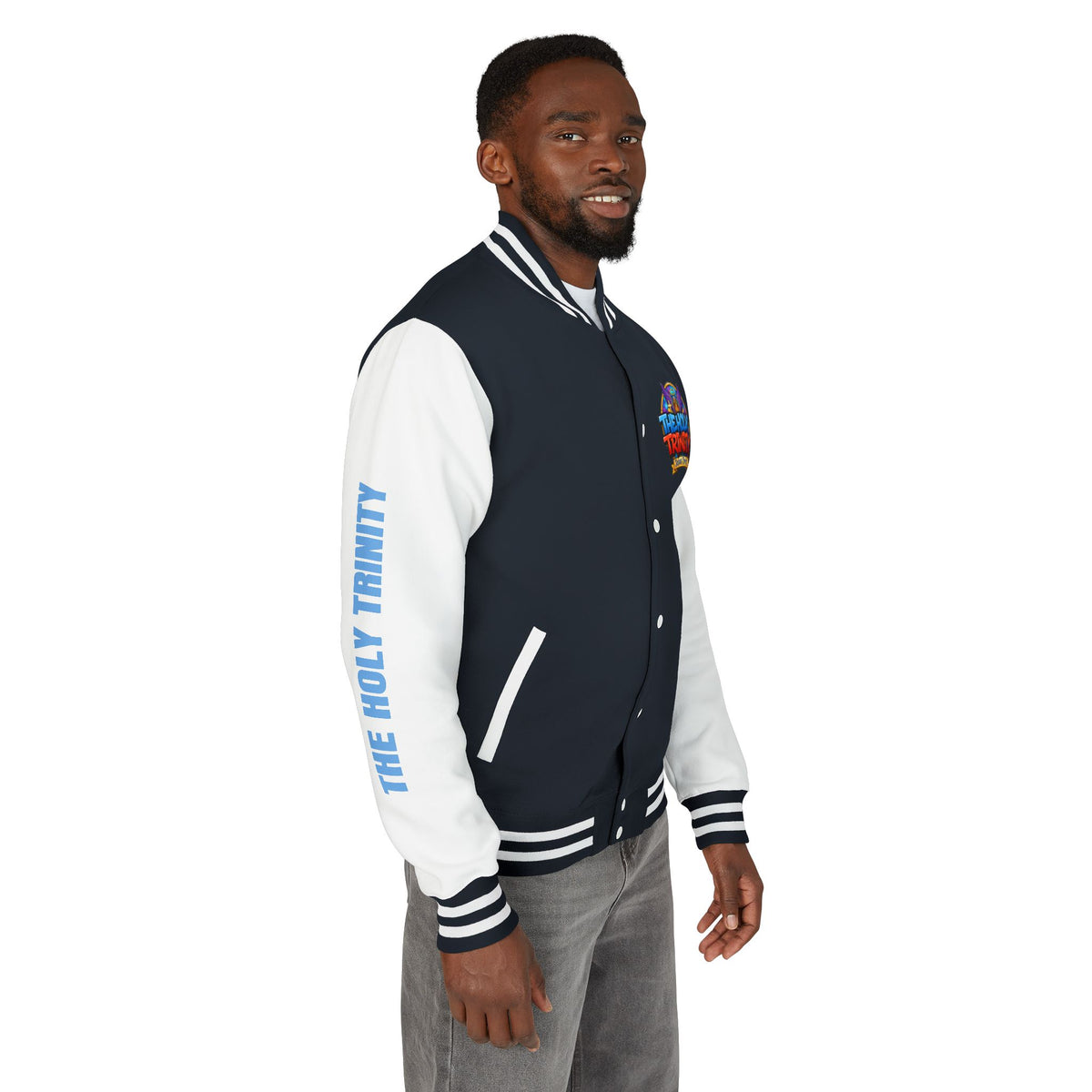 Letterman Jacket — "The Holy Trinity" Christian Varsity Jacket