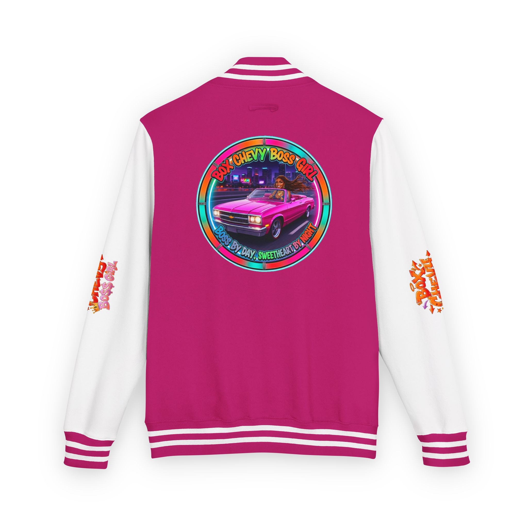 Letterman Jacket "Box Chevy Boss Girl"