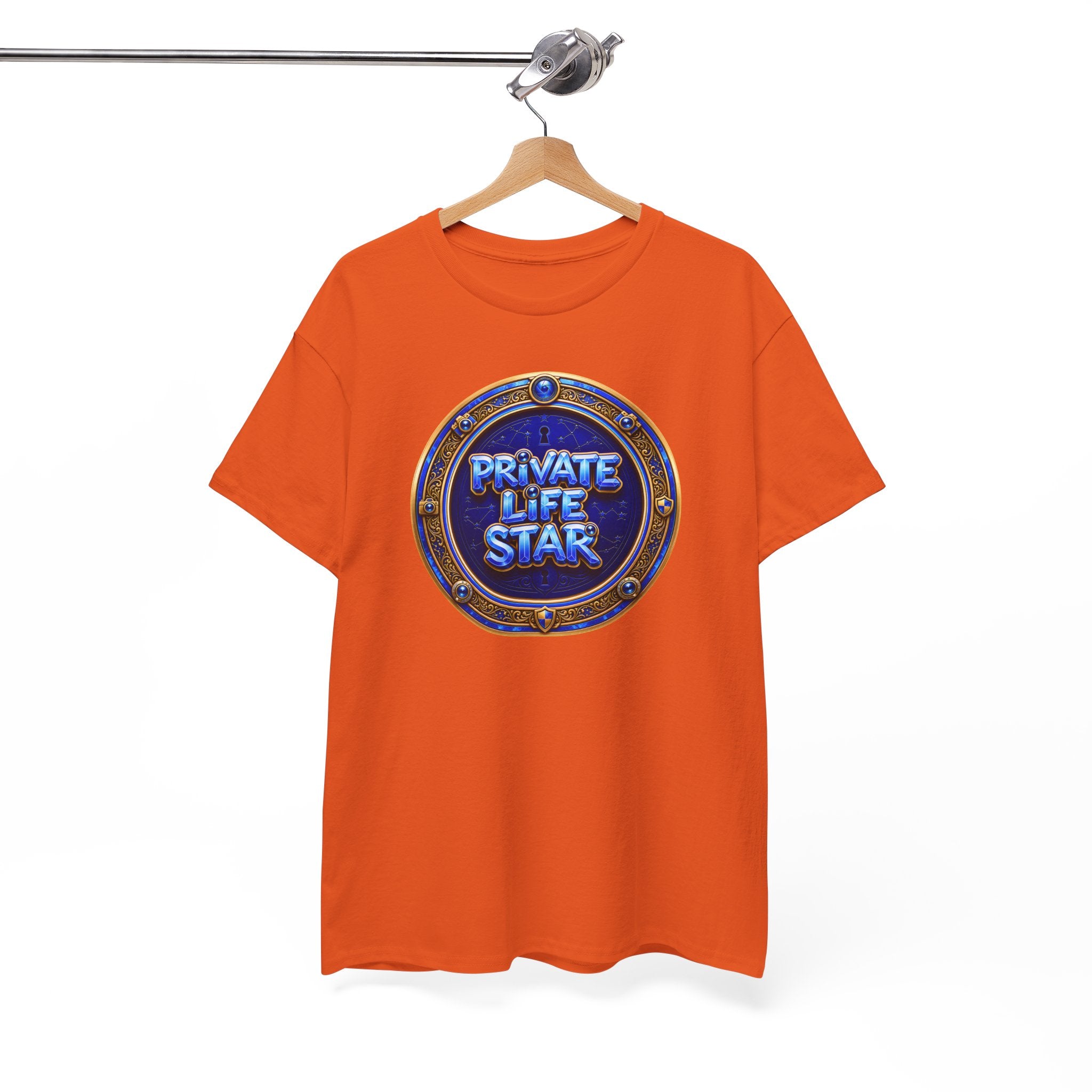 "Private Life Star" T-Shirt — Retro Badge Graphic Tee