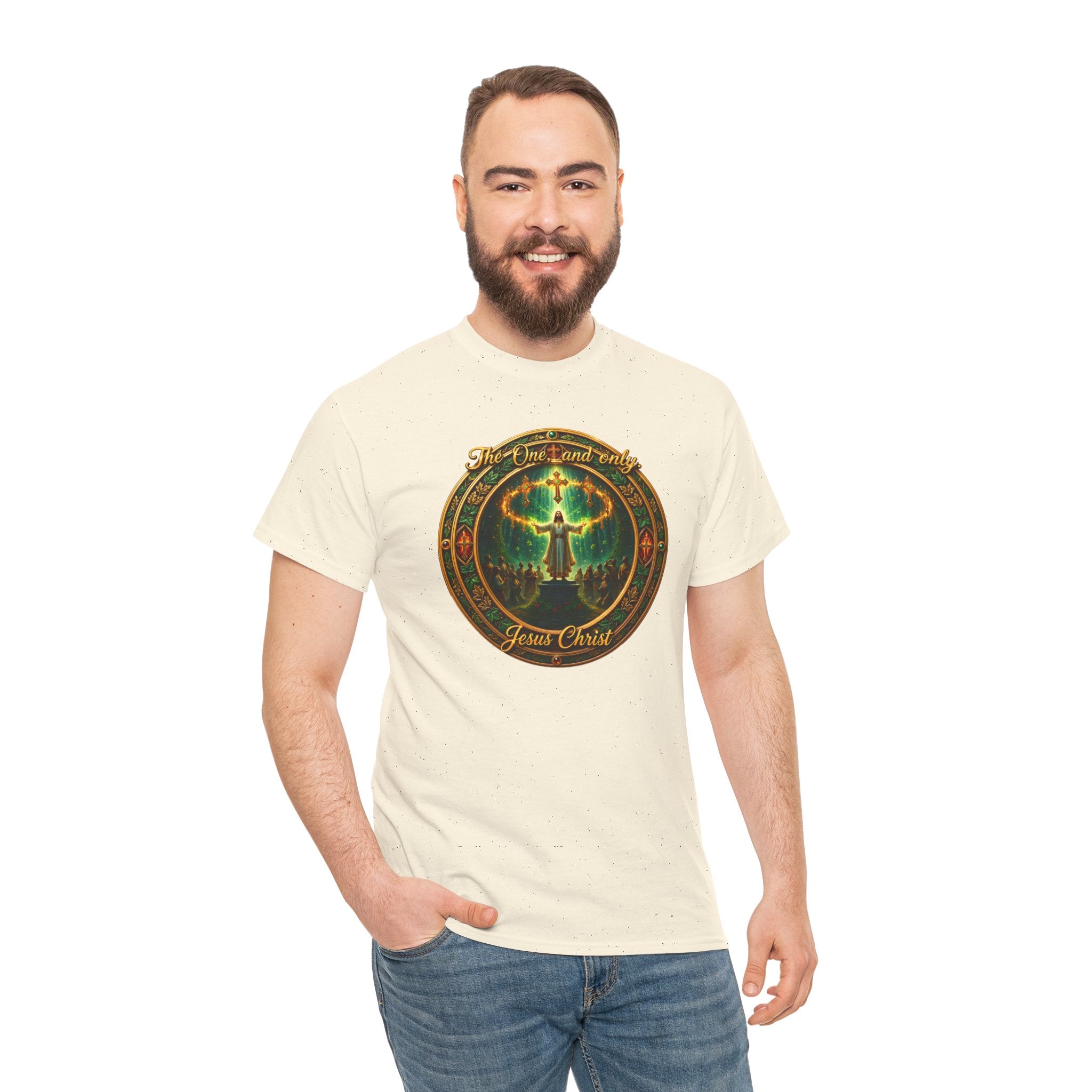 T-Shirt — "The One And Only Jesus Christ ” Spiritual Faith Tee