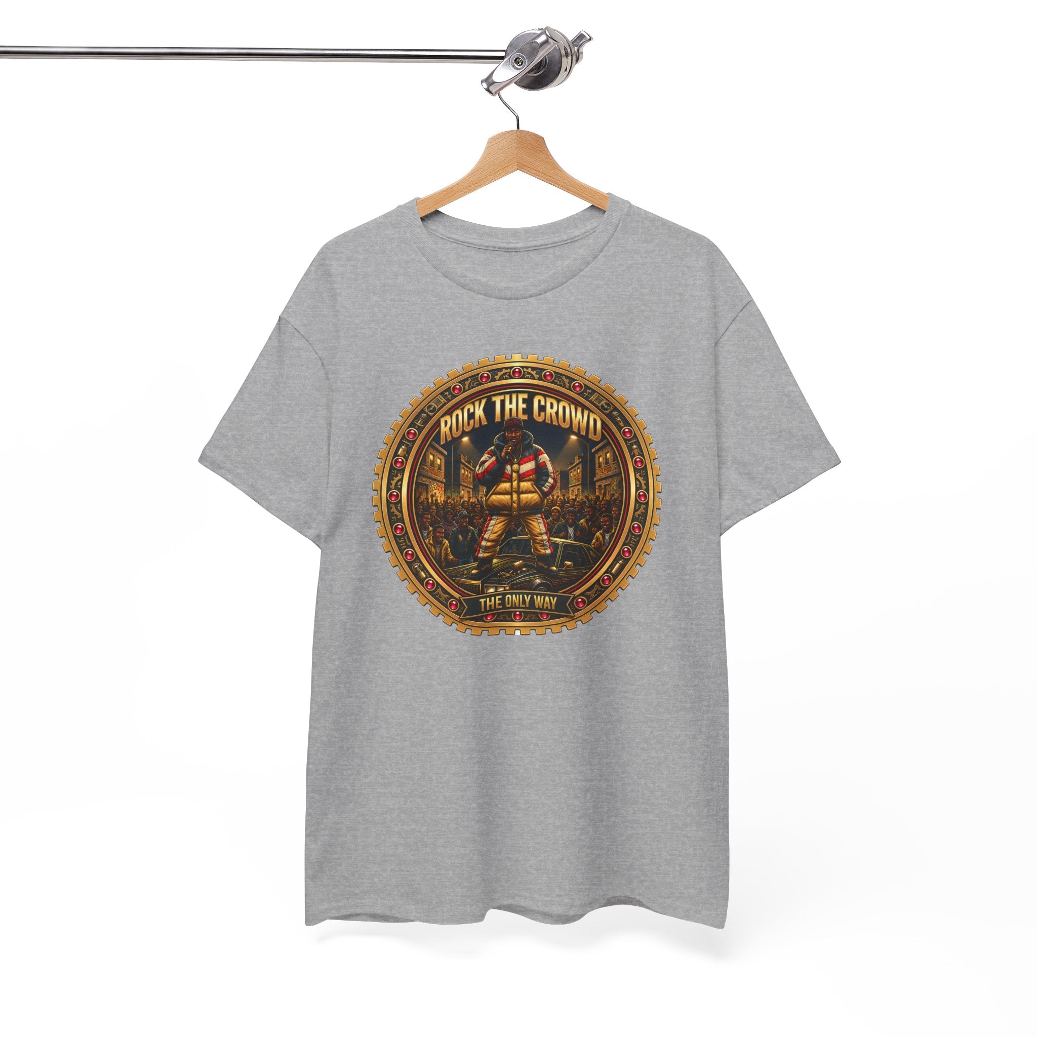 "Rock the Crowd" Tee — Vintage Concert Graphic Shirt