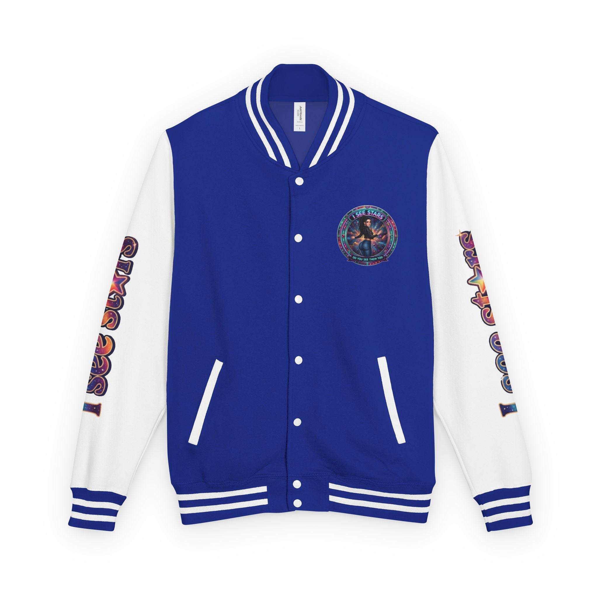 Heavyweight Letterman Jacket "I See Stars"
