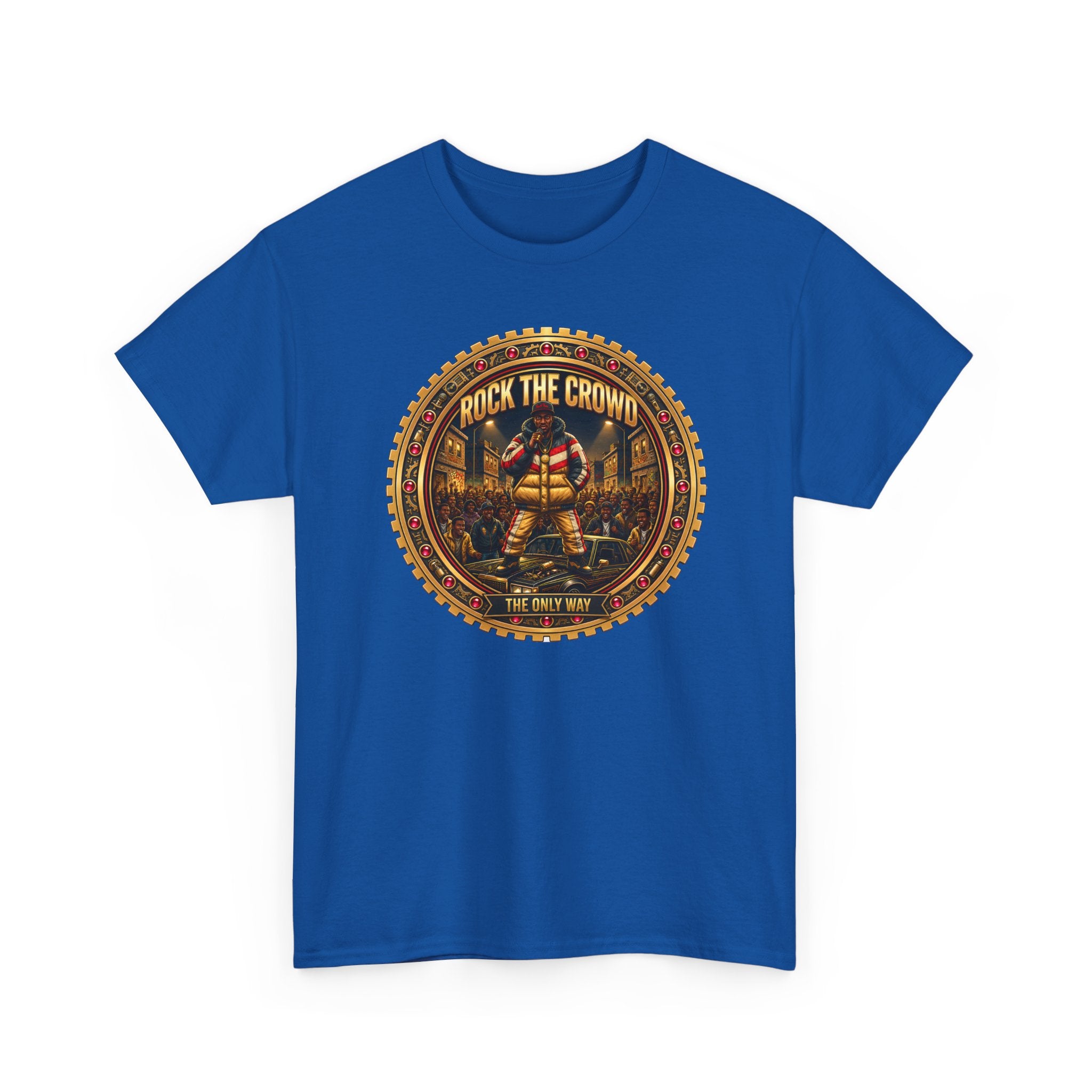 "Rock the Crowd" Tee — Vintage Concert Graphic Shirt