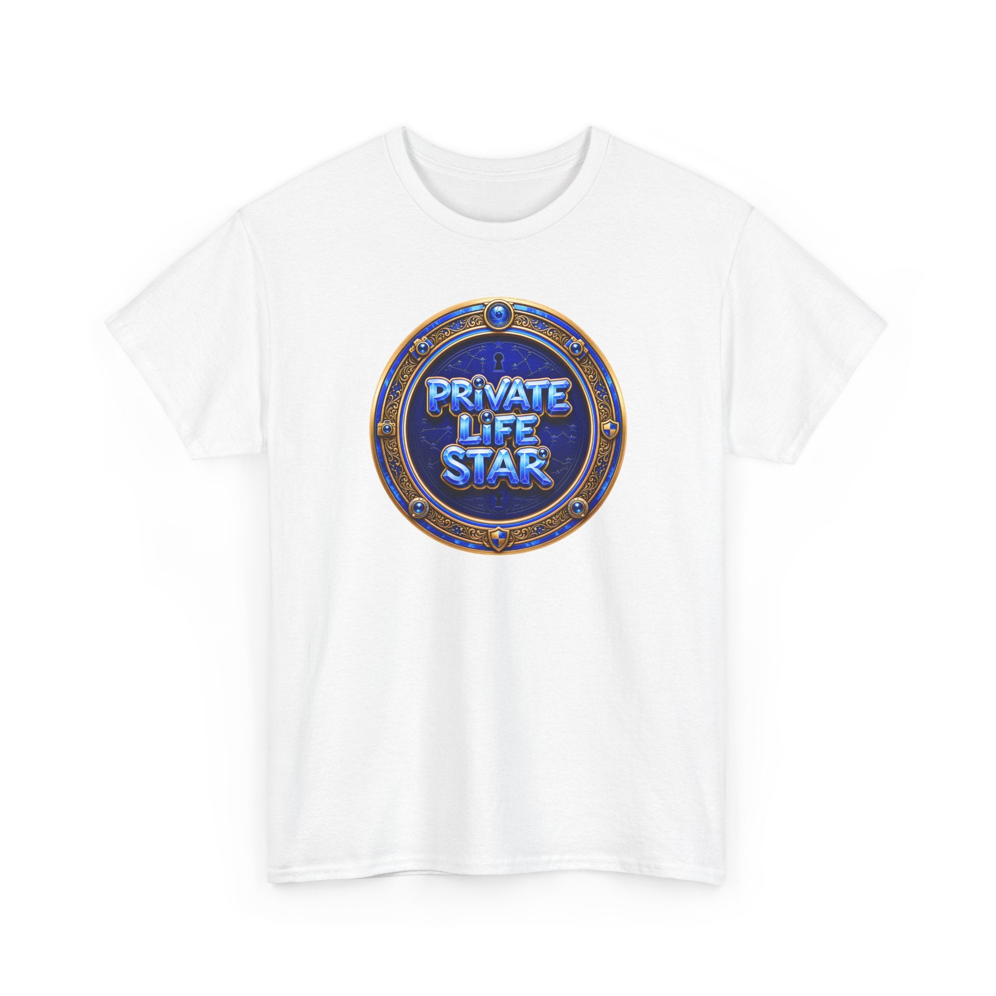 "Private Life Star" T-Shirt — Retro Badge Graphic Tee