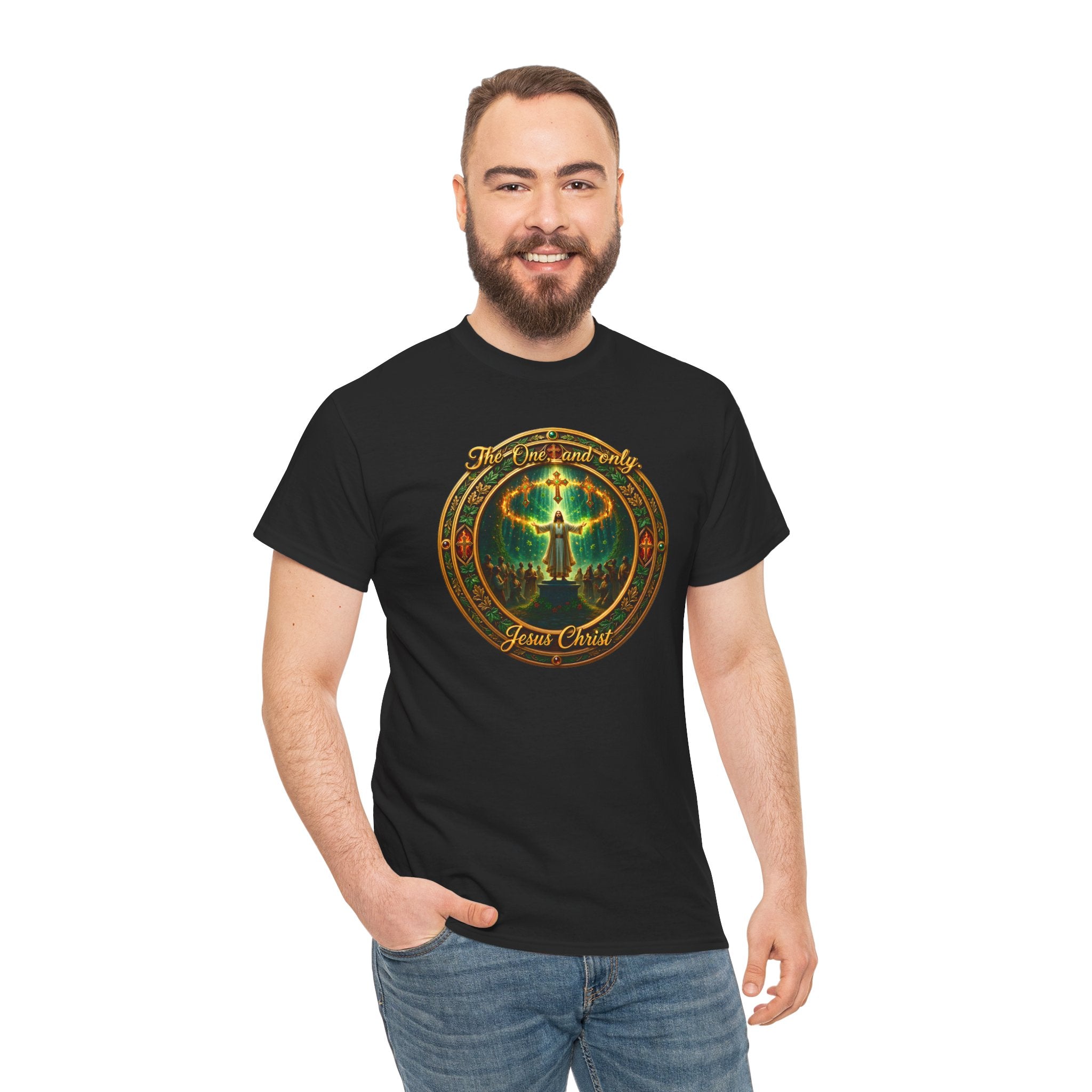 T-Shirt — "The One And Only Jesus Christ ” Spiritual Faith Tee