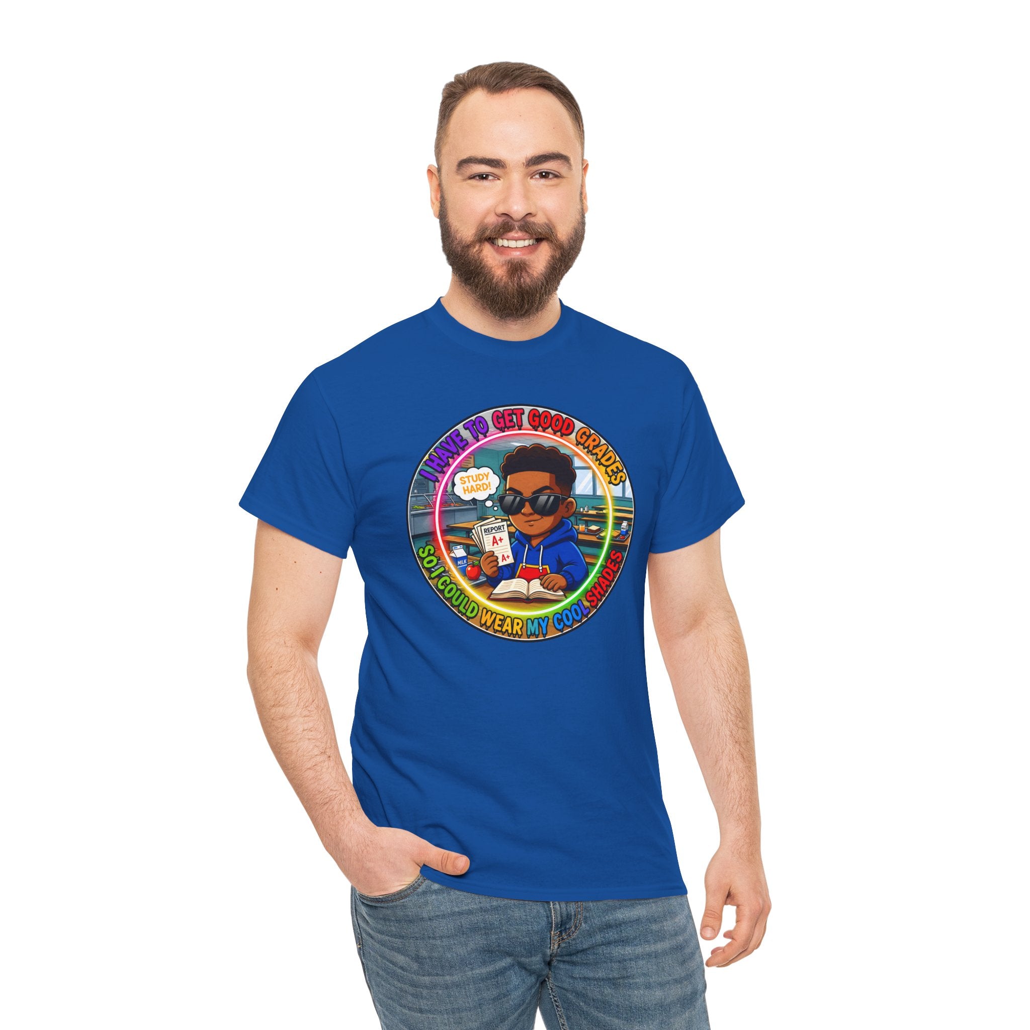 Retro 'I Have To Get Good Grades' Graphic Tee