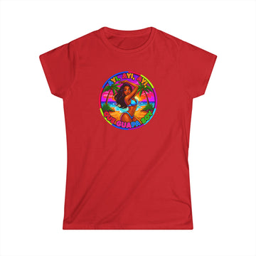 Vintage Tropical Surf T-Shirt — "Ayi, Ayi Ayi Que Guapa Soy"  Retro Beach Graphic
